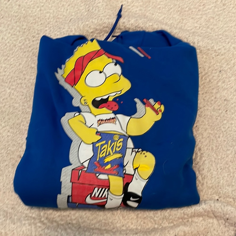 Custom Bart Simpson hoodie